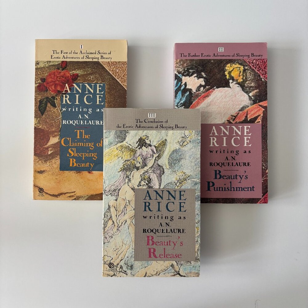 Sleeping Beauty Trilogy by A. N. Roquelaure Box Set  (1991, Plume Books Edition)